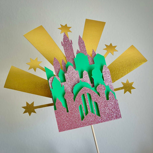 Wicked Cake Topper SVG Emerald city cake topper file digital download Wizard of Oz Party Decor wicked SVG Wicked emerald city cake topper